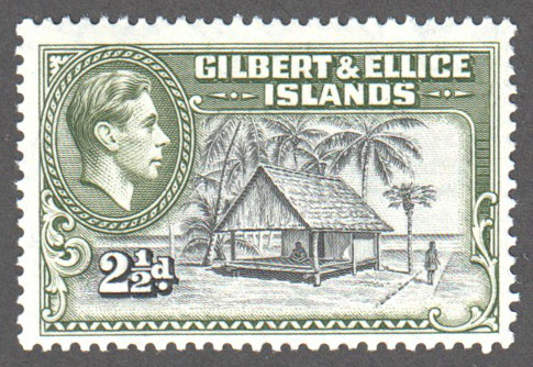 Gilbert & Ellice Islands Scott 44 Mint - Click Image to Close